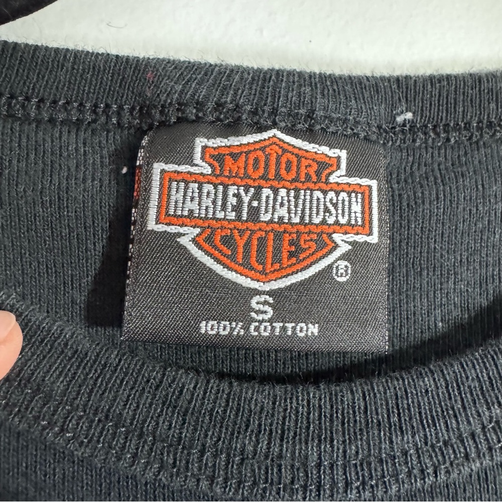 Harley Davidson St Thomas Tee Women Real Women Ride Harleys Crop S - Picture 4 of 5